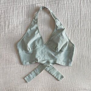 Urban Outfitters Checkered Halter Top